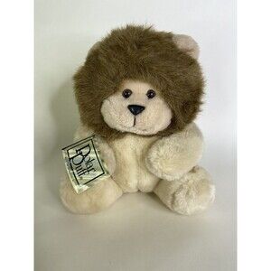 Vtg 1985 Polar Puff Rorie Lion Special Effects Plush Toy Stuffed Animal Toy Tags